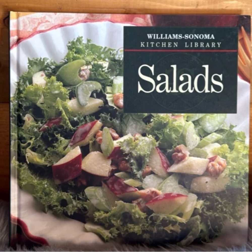 Williams-Sonoma Salads Cookbook in Green Cover